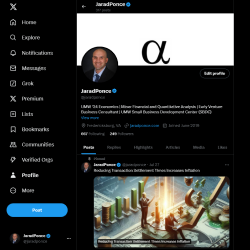 picture of Jarad Ponce's x.com webpage