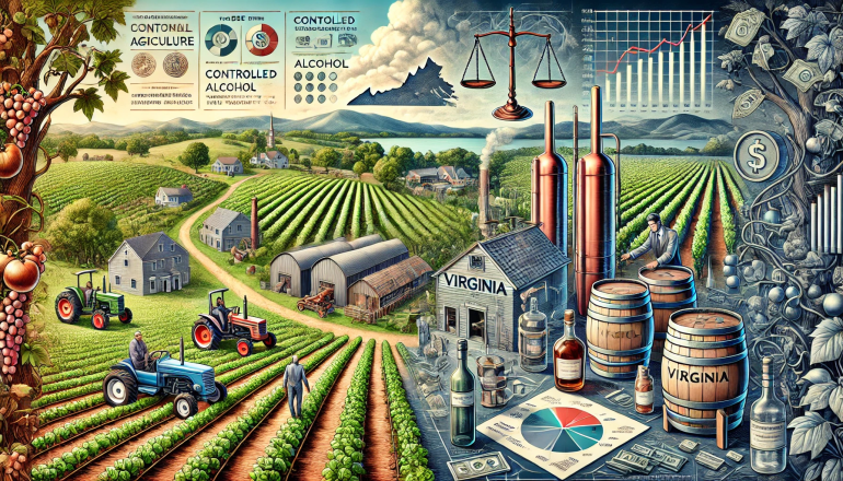 Agriculture, Alcohol, and Economic Tradeoffs A Comprehensive Analysis of Farming Impacts and Controlled Alcohol Commerce in Virginia