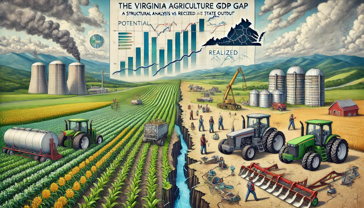 The Virginia Agriculture GDP Gap - A Structural Analysis of Potential vs. Realized State Output