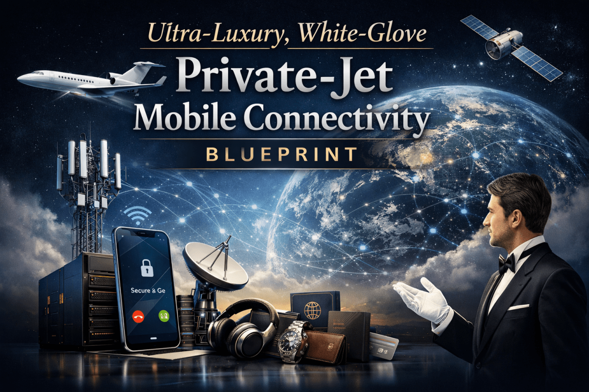 Ultra‑Luxury, White‑Glove Private‑Jet Mobile Connectivity Blueprint